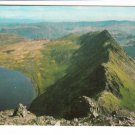 Striding Edge Red Tarn Helvellyn English Lakes Postcard. Mauritron 248397