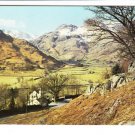 The English Lakes Langdale Valley Cumbria Postcard. Mauritron 248424