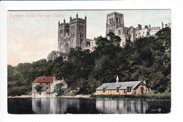 Durham Cathedral and Castle 1907 Dated  Postcard. Mauritron 248452