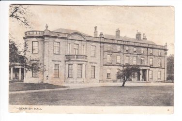Beamish Hall Old Fragile Card dated 1905 Postcard. Mauritron 248453