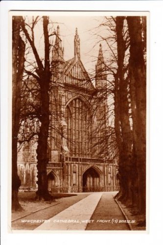 Winchester Cathedral West Front Hampshire Postcard. Mauritron 249743
