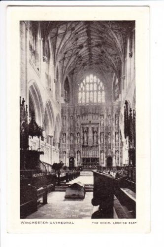 Winchester Cathedral Choir Looking East Postcard. Mauritron 249746