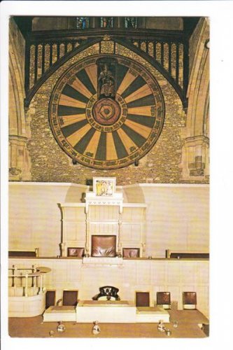 King Arthurs Round Table Winchester Postcard. Mauritron 249752