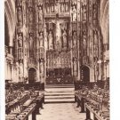 Winchester Cathedral The Choir and Reredos Postcard. Mauritron 249753
