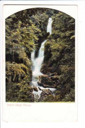 Stock Ghyll Force Cumbria Postcard. Mauritron 249760