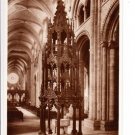 The Font Durham Cathedral Postcard. Mauritron 249762
