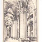 Durham Cathedral North Aisle of Nave Postcard. Mauritron 249766