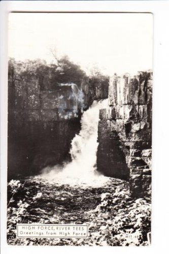 High Force River Tees Yorkshire Postcard. Mauritron 249768