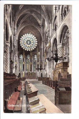 Cathedral Choir East Durham Postcard. Mauritron 249769