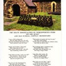 Wordsworth Poem Grave We are Seven Postcard. Mauritron 249776