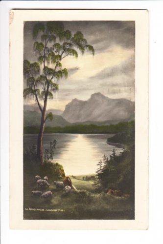 Windermere Langdale Pikes Postcard. Mauritron 249799