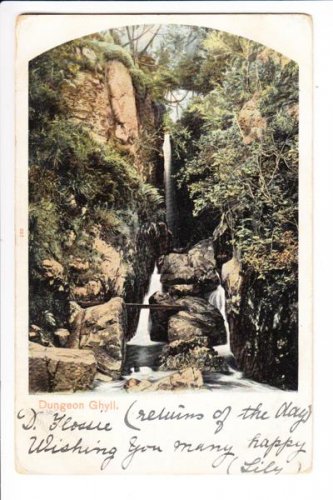 Dungeon Ghyll Cumbria Postcard. Mauritron 249802