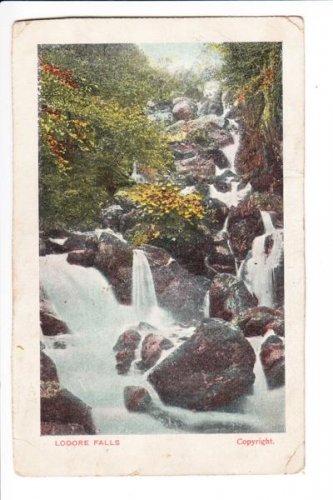 Lodore Falls Cumbria Postcard. Mauritron 249807