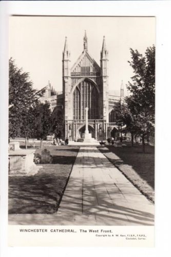 Winchester Cathedral West Front Postcard. Mauritron 249829