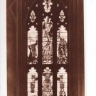 King George Window Winchester Cathedral Postcard. Mauritron 249834