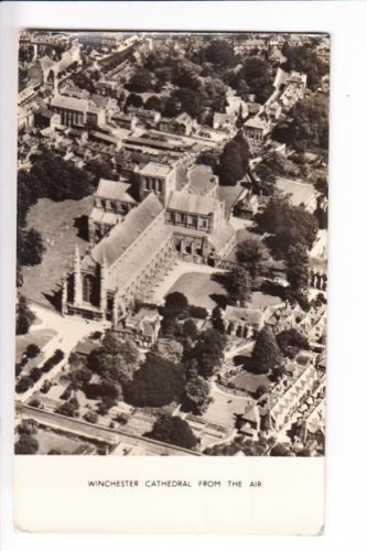 Winchester Cathedral from the Air Postcard. Mauritron 249836