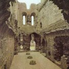 Middleham Castle Interior of Keep. Yorkshire Postcard. Mauritron 249849