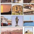 Whitby Yorkshire Multiview. Postcard. Mauritron 249863