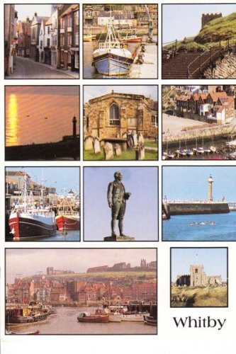 Whitby Yorkshire Multiview. Postcard. Mauritron 249863