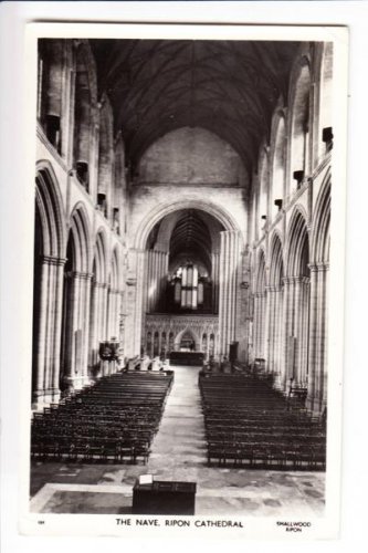 The Nave Ripon Cathedral 1971 Postcard. Mauritron 249867