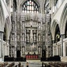 Winchester Cathedral The Great Screen Postcard. Mauritron 249881