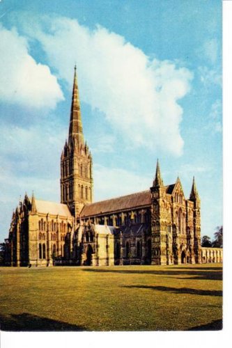 Salisbury Cathedral Postcard. Mauritron 249886