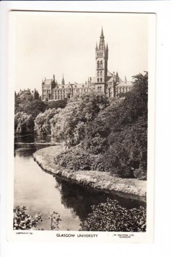 Glasgow University Postcard. Mauritron 249893