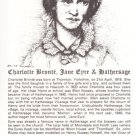 Charlotte Bronte Jane Eyre Hathersage Postcard. Mauritron 249905