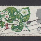 GB QE II Stamp 1967 Flowers 4d MFU SG719 Mauritron 78022