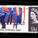 GB QE II Stamp 1965 Battle of Britain 9d MM SG677 Mauritron 78026