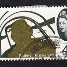 GB QE II Stamp 1965 Battle of Britain 4d MFU SG672 Mauritron 78028