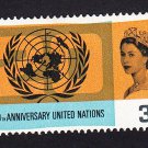 GB QE II Stamp 1965 United Nations 3d MM SG681 Mauritron 78034