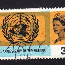 GB QE II Stamp 1965 United Nations 3d MFU SG681 Mauritron 78036