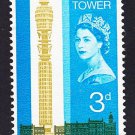 GB QE II Stamp 1965 Post Office Tower 3d MM Mauritron 78038