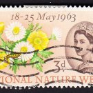 GB QE II Stamp 1963 Nature 3d MFU SG638 Mauritron 78043