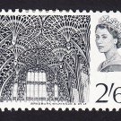 GB QE II Stamp 1966 Westminster Abbey 2/6d MM SG688 Mauritron 78049