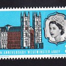 GB QE II Stamp 1966 Westminster Abbey 3d MFU SG687 Mauritron 78050