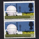 GB QE II Stamp 1966 Technology 1/6d Blk 2 MM UM SG704 Mauritron 78079