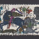 GB QE II Stamp 1966 Hastings 4d MFU SG705 Mauritron 78089