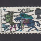 GB QE II Stamp 1966 Hastings 4d MFU SG708 Mauritron 78091