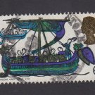 GB QE II Stamp 1966 Hastings 6d MFU SG711 Mauritron 78094