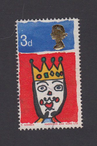 GB QE II Stamp 1966 Christmas 3d MFU SG713 Mauritron 78099