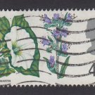 GB QE II Stamp 1967 Flowers 4d MFU SG720 Mauritron 78111