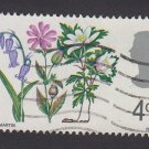 GB QE II Stamp 1967 Flowers 4d MFU SG718 Mauritron 78112