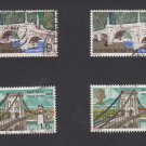 GB QEII Stamp. 1968 Bridges 9d and 1s 6d Fine Used x 2 each Mauritron #78147