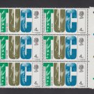 GB QEII Stamp. 1968 Anniversaries 4d BLK 6 UM SG 767 Mauritron #78157