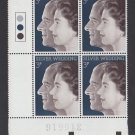 GB QEII Stamp. 1972 Silver Wedding 3p BLK 4 UM SG916 Mauritron #78162