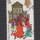 GB QEII Stamp. 1968 Christmas 9d MFU SG306 Mauritron #78189