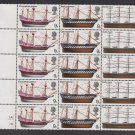 GB QEII Stamp. 1968 Ships 9d Edge BLK 15 SG779 780 781 Mauritron #78193