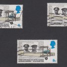 GB QEII Stamp. 1969 Anniversaries 5d 3 x MFU SG791 Mauritron #78207